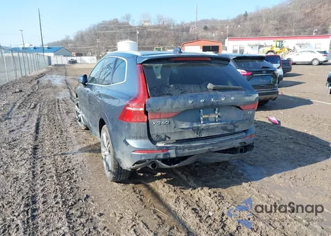 2019 Volvo Xc60 T5 Momentum z USA, uszkodzony, nr VIN LYV102RK7KB247493